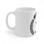Ceramic 50th Anniversary Printed Coffee Mug (Color: White, Capacity:330ml) - Image 3