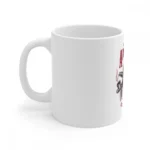 Ceramic Gorila Desing Printed Coffee Mug (Color: White, Capacity:330ml) - Image 5