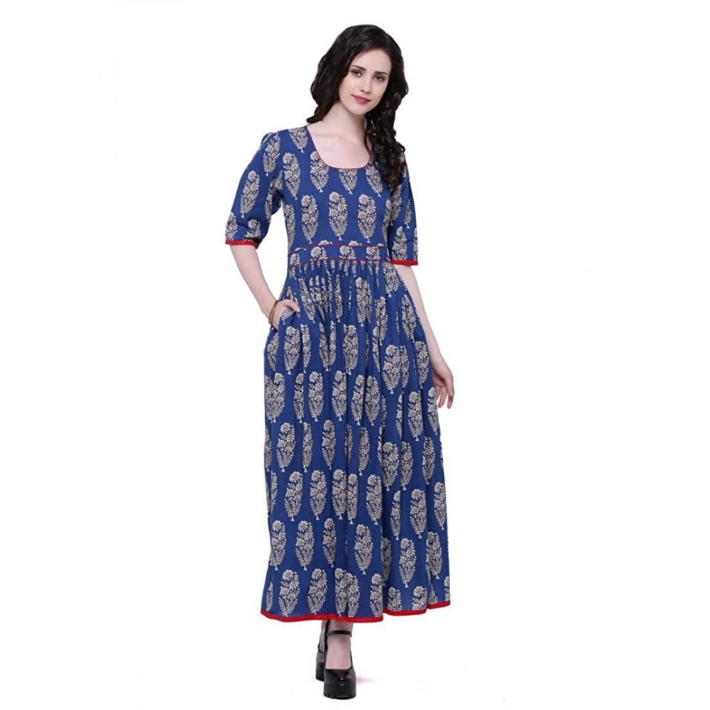 52232977131_b10235617d_o_d-1000x1000-1.webp Women's Cotton Printed Anarkali Kurti (Blue, Cotton) - Image 1