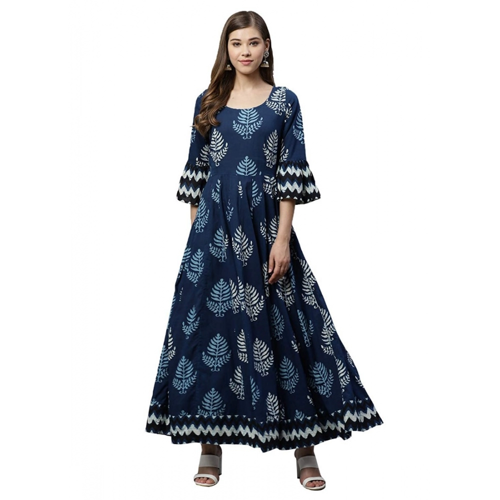 52233002433_336422bbf2_o_d-1000x1000-1.webp Women's Cotton Printed Regular Kurti (Blue, Cotton ) - Image 1