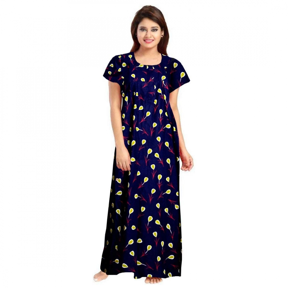 52360361022_3b897fb134_o_d-1000x1000-1.webp Women's Cotton Printed Maxi Nighty (Purple) - Image 1
