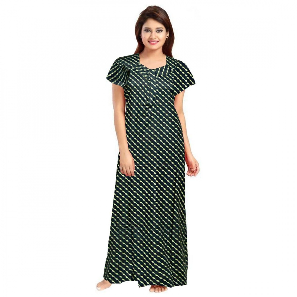 52361624029_e8ca66f59d_o_d-1000x1000-1.webp Women's Cotton Printed Maxi Nighty (Green) - Image 1