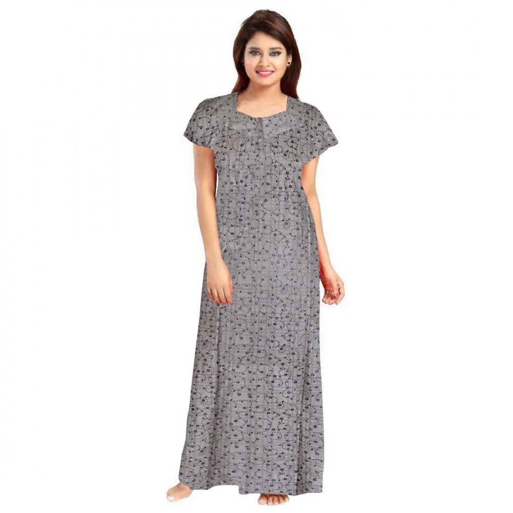 52361719390_48196c2af2_o_d-1000x1000-1.webp Women's Cotton Printed Maxi Nighty (Grey) - Image 1