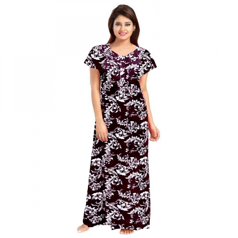 52361729330_ab7d5e7870_o_d-1000x1000-1.webp Women's Cotton Printed Maxi Nighty (Wine) - Image 1