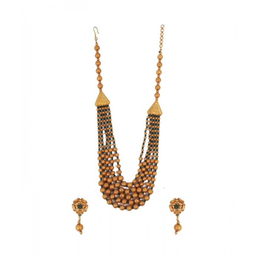 52368867289_acbb875ca5_o_d-1000x1000-1.webp Women's Ethnic Five Layer Brass Mala With Crystal For Women And Girls (Green, Free Size) - Image 1