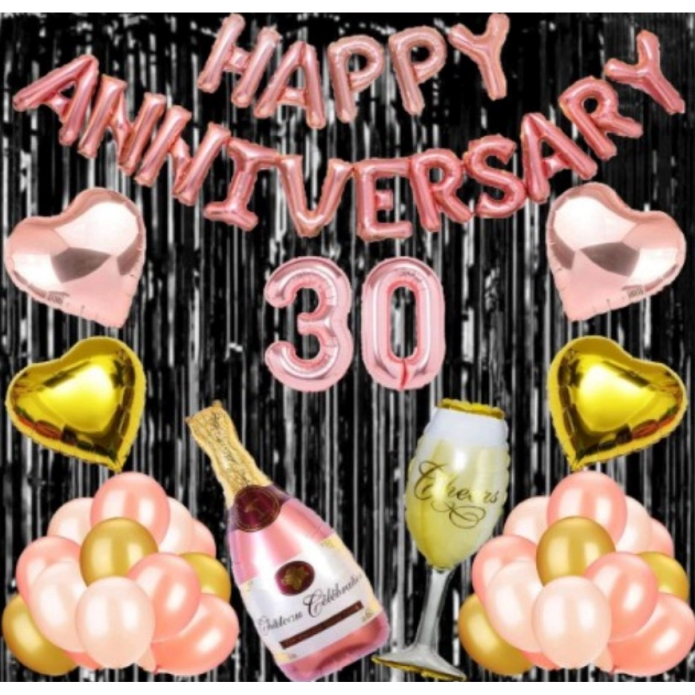 52582179752_53f8c92873_o_d-1000x1000-1.webp 30Th Anniversary Rose Gold Foil Balloons With Happy Decoration Items Set (Rose Gold) - Image 1