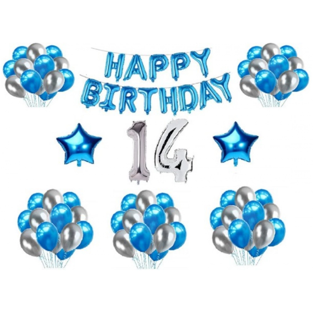 52583171123_2a9d41c423_o_d-1000x1000-1.webp 14Th Happy Birthday Decoration Combo With Foil And Star Balloons (Blue, Silver) - Image 1