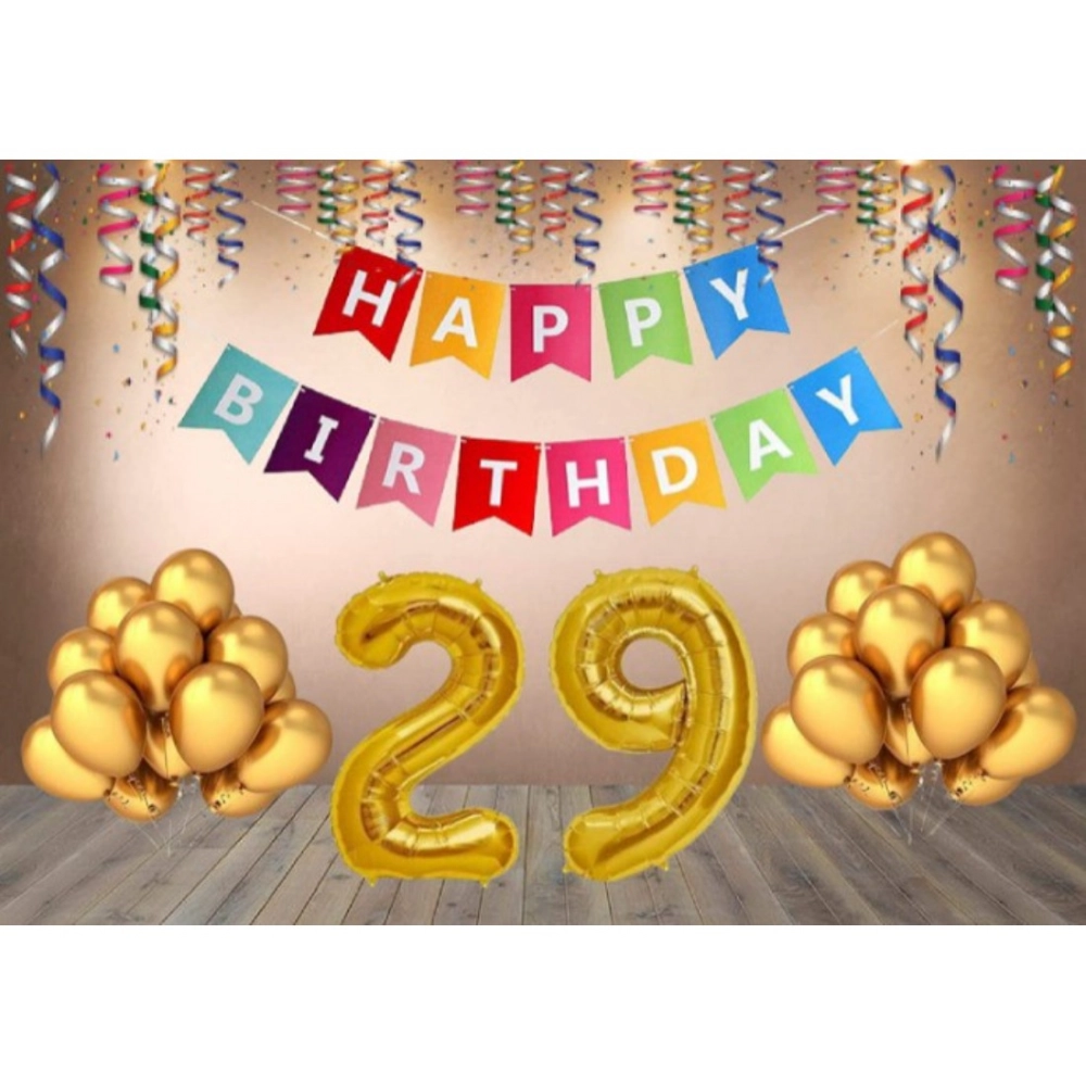 52583173443_c37d8a1bbd_o_d-1000x1000-1.webp 29Th Happy Birthday Decoration Combo With Multi Color Banner (Golden) - Image 1