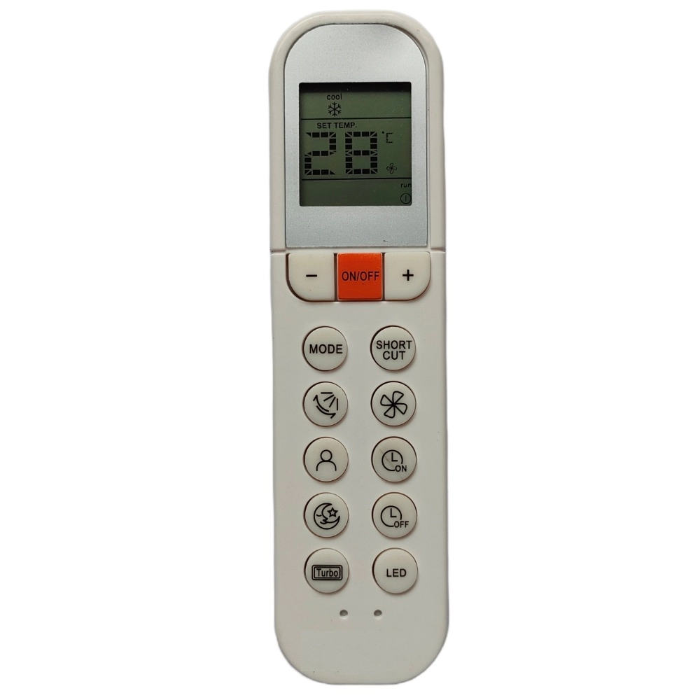 53025833437_023910971d_o_d-1000x1000-1.webp Remote No. 196, Compatible with Midea AC Remote Control (Exactly Same Remote will Only Work) - Image 1