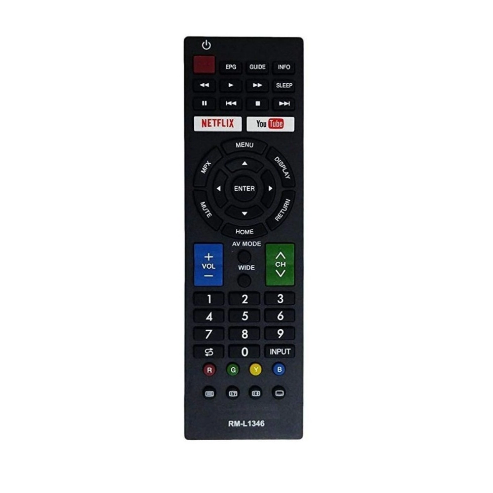 53025835407_0fba067d97_o_d-1000x1000-1.webp Remote with Netflix and YouTube Function (No Voice), Compatible with Sharp Smart TV LCD/LED Remote Control (Exactly Same Remote will Only Work) - Image 1