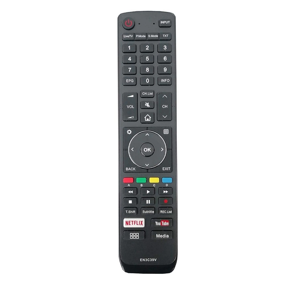 53026809410_9e23ca2fec_o_d-1000x1000-1.webp Remote No. EN3C39V (No Voice), Compatible with Vu Smart TV LCD/LED Remote Control (Exactly Same Remote will Only Work) - Image 1