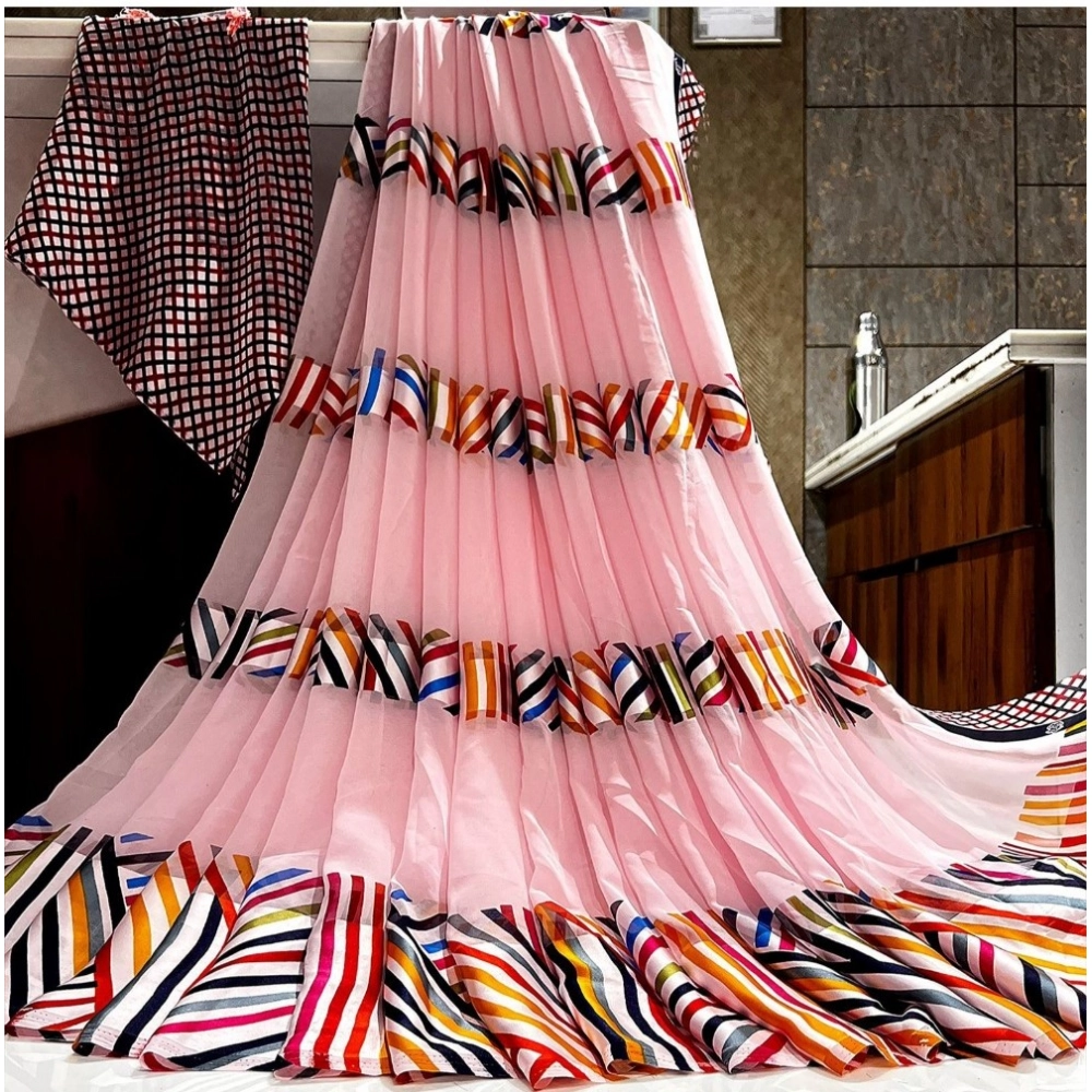 53312272497_93dcfcd65b_o_d-1000x1000-1.webp Women's Satin Patta Printed Saree With Unstitched Blouse (Pink) - Image 1