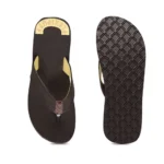Unisex Rubber Comfortable Orthopedic Doctor Slipper and Flip Flops (Brown) - Image 3