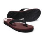 Unisex Rubber Comfortable Orthopedic Doctor Slipper and Flip Flops (Maroon) - Image 5