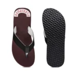 Unisex Rubber Comfortable Orthopedic Doctor Slipper and Flip Flops (Maroon) - Image 3