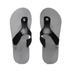 Unisex Rubber Lightweight T-Style Slippers (Grey) - Image 2