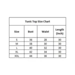 Women's Polyester Printed Roll Up Sleeve Tunic Top (Green - Black) - Image 2