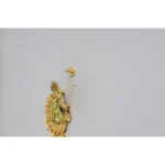 Women's Rose Gold Plated Alloy Earrings (Gold) - Image 3