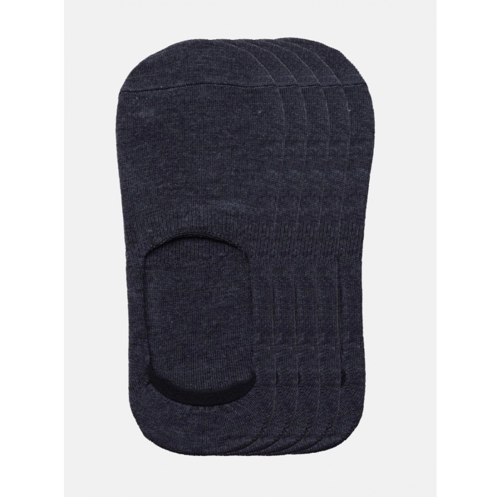 53545052224_7c4e21f498_o_d-1000x1000-1.webp 5 Pairs Unisex Casual Cotton Blended Solid No-show Socks (Dark Grey) - Image 1