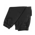 Men's Polyster Solid Track Pant-Lower (Black) - Image 2