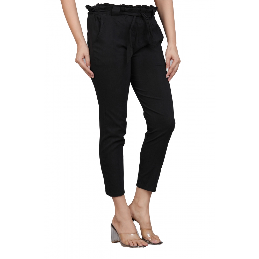 53590935234_407132b895_o_d-1000x1000-1.webp Women's Casual Solid Lycra Trouser Pant (Black) - Image 1