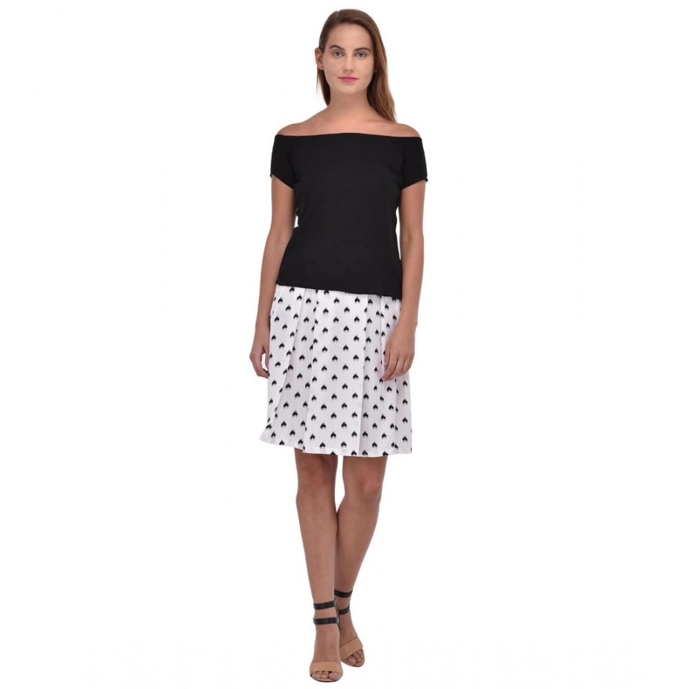 53610378774_1cb2e9a809_o_d-1000x1000-1.webp Women's Cotton Blend Solid Short Sleeves Dress (Black) - Image 1