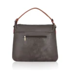 Women's Faux Leather Solid Sling Bag (Green) - Image 4