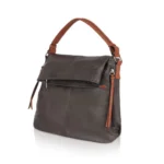Women's Faux Leather Solid Sling Bag (Green) - Image 6