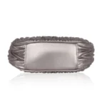 Women's Faux Leather Textured Handbag (Silver Grey) - Image 2