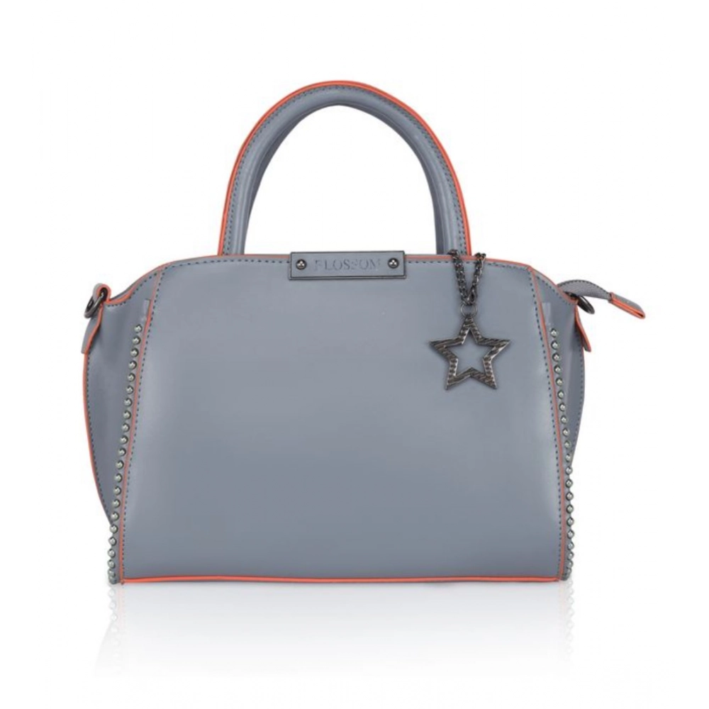 53743907317_2d6858e2d8_o_d-1000x1000-1.webp Women's Faux Leather Metal Beads Handbag (Grey) - Image 1