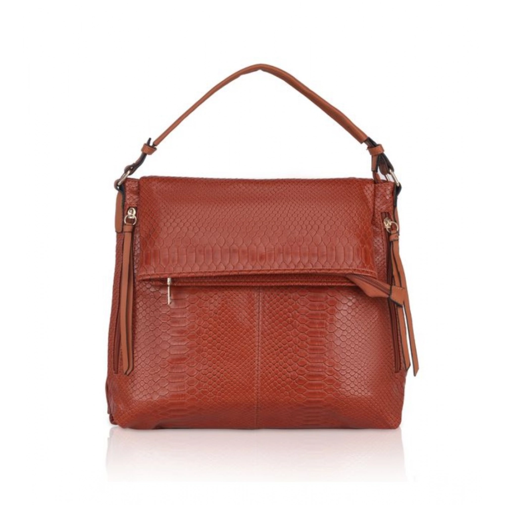 53744829186_dff6ba398a_o_d-1000x1000-1.webp Women's Faux Leather Textured Sling Bag (Brown ) - Image 1