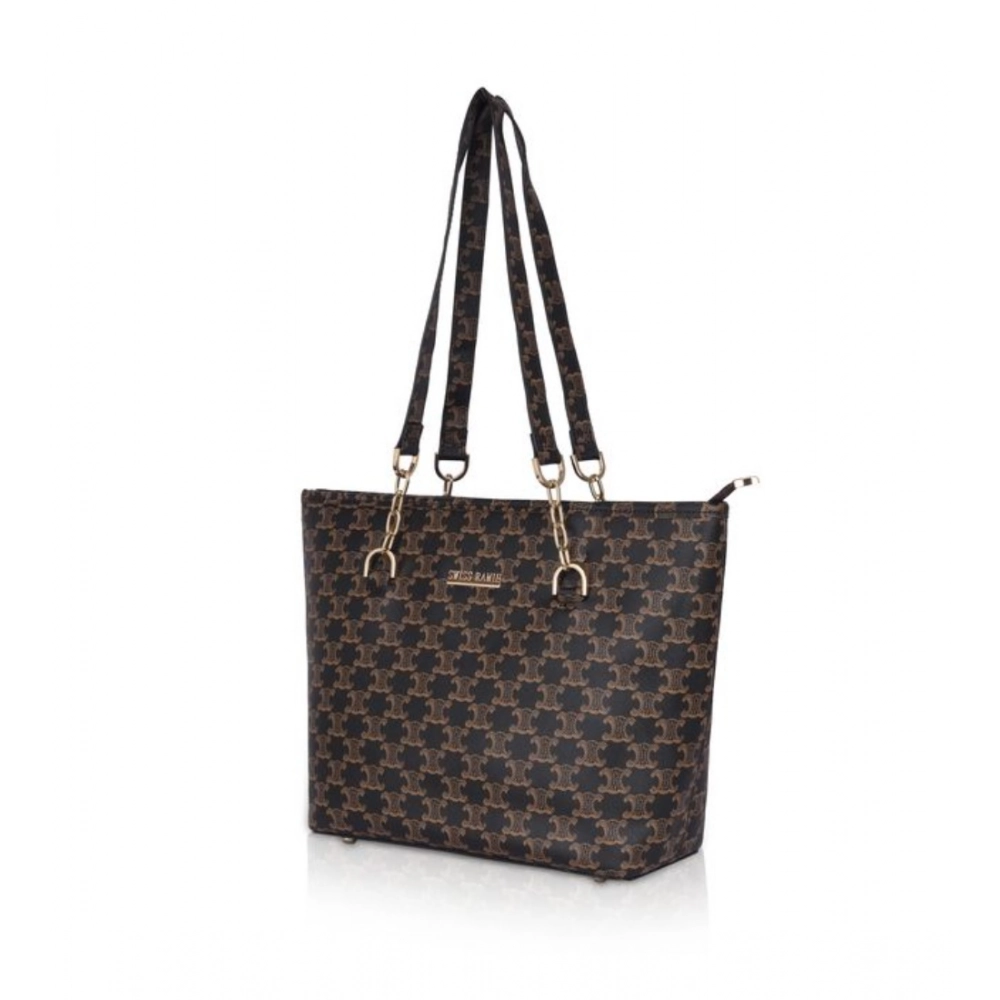 53744829376_07e51b0c25_o_d-1000x1000-1.webp Women's Faux Leather Printed Tote Bag (Brown) - Image 1