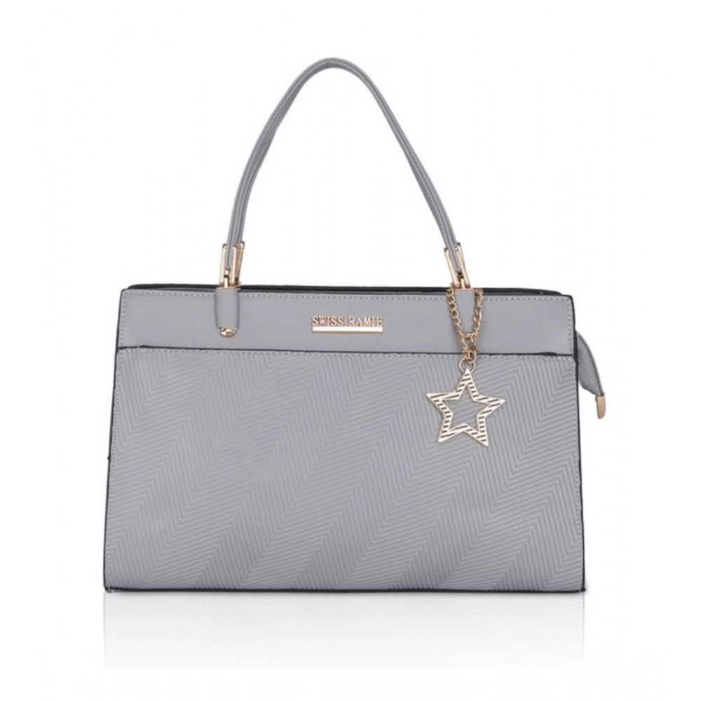 53744833161_46e54e9258_o_d-1000x1000-1.webp Women's Faux Leather Textured Adjustable Long Belt Handbag (Grey) - Image 1