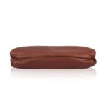 Women's Faux Leather Solid Sling Bag (Brown) - Image 3