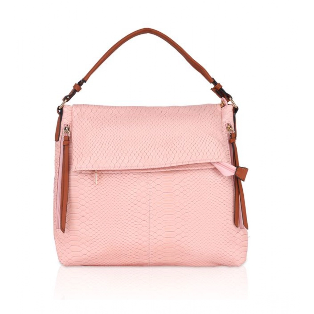 53745013928_a00718178a_o_d-1000x1000-1.webp Women's Faux Leather Textured Sling Bag (Pink) - Image 1