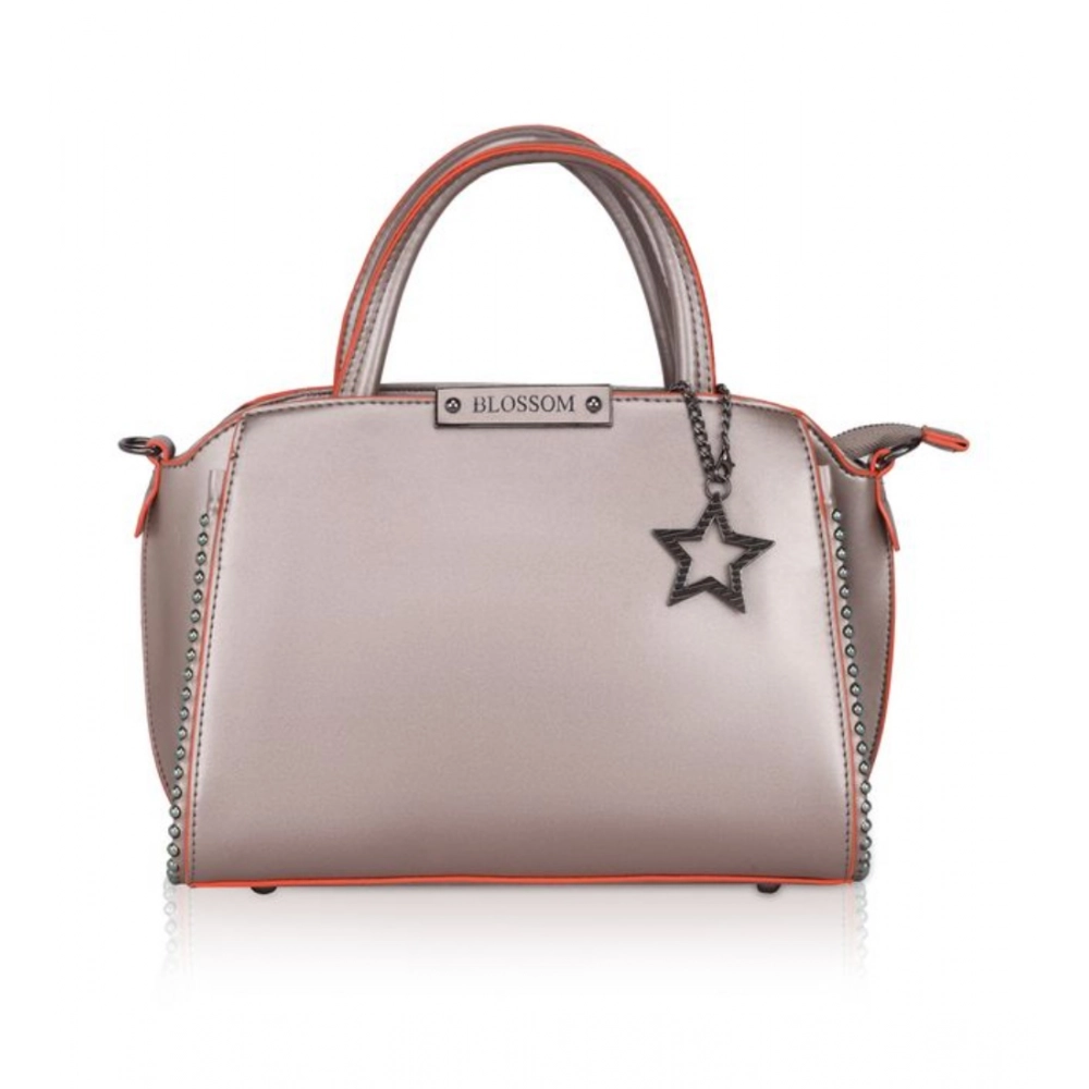 53745020708_7195731807_o_d-1000x1000-1.webp Women's Faux Leather Metal Beads Handbag (Bronze) - Image 1