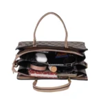 Women's Faux Leather Printed Handbag (Hilver) - Image 2