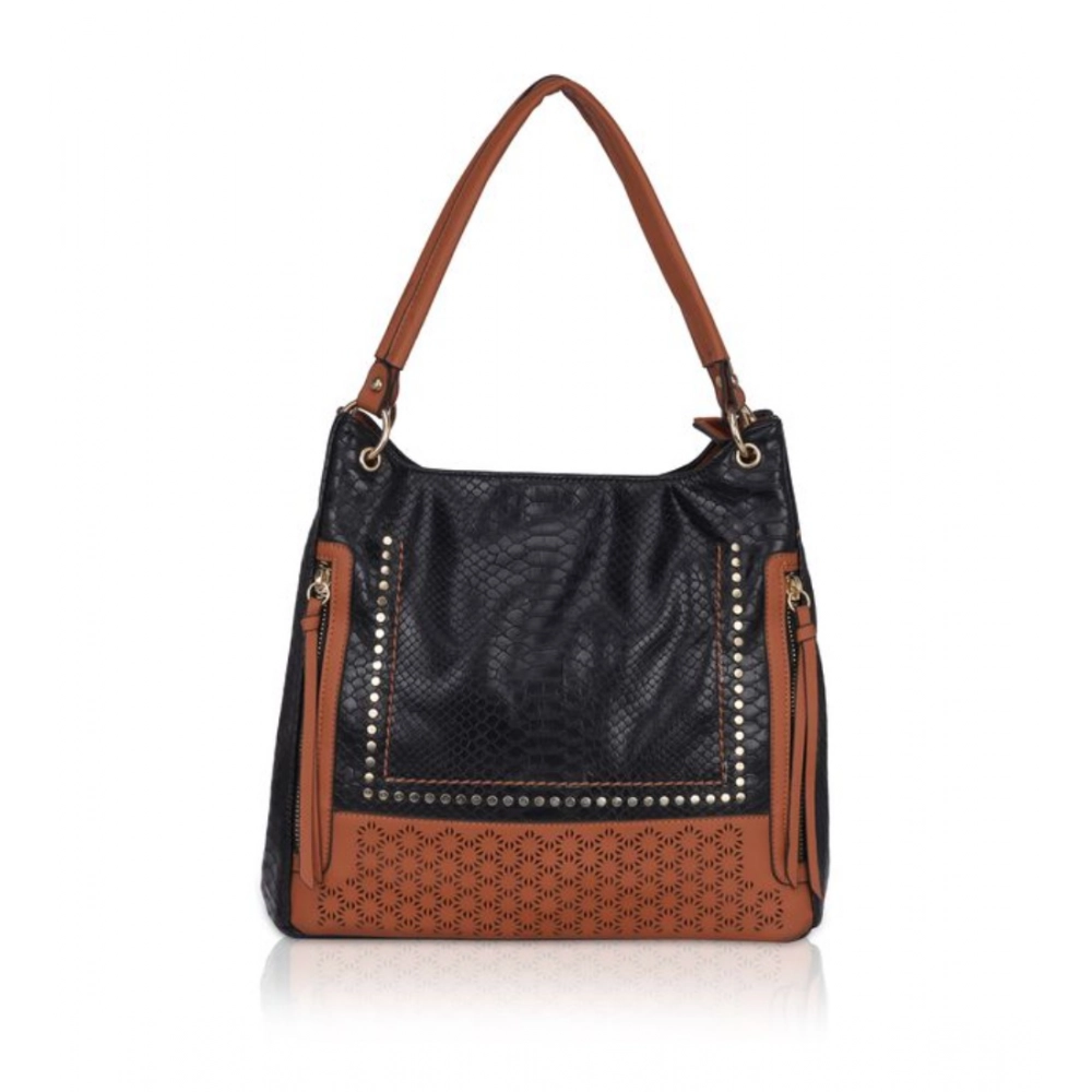 53745153354_1cbf5b2bf5_o_d-1000x1000-1.webp Women's Faux Leather Textured Tote Bag (Black) - Image 1