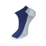 3_Pair Set Unisex Casual Cotton Solid Ankle Length Socks (Multicolor) - Image 3