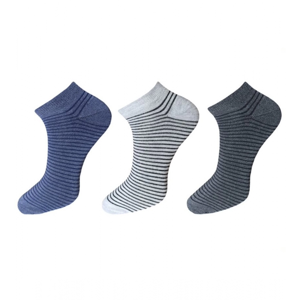 53834477841_b5ab600f7e_o_d-1000x1000-1.webp 3_Pair Set Unisex Casual Cotton Striped Ankle Length Socks (Multicolor) - Image 1