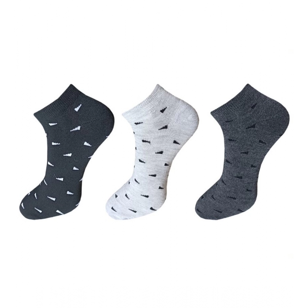 53834819074_ba24fefe82_o_d-1000x1000-1.webp 3_Pair Set Unisex Casual Cotton Printed Ankle Length Socks (Multicolor) - Image 1