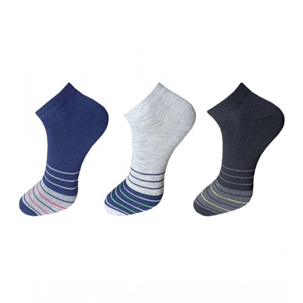 53834819084_88c3fbb479_o_d-1000x1000-1.webp 3_Pair Set Unisex Casual Cotton Striped Ankle Length Socks (Multicolor) - Image 1