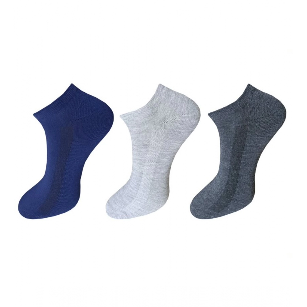 53834821379_82fdcdf538_o_d-1000x1000-1.webp 3_Pair Set Unisex Casual Cotton Solid Ankle Length Socks (Multicolor) - Image 1