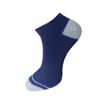 3_Pair Set Unisex Casual Cotton Solid Ankle Length Socks (Multicolor) - Image 2