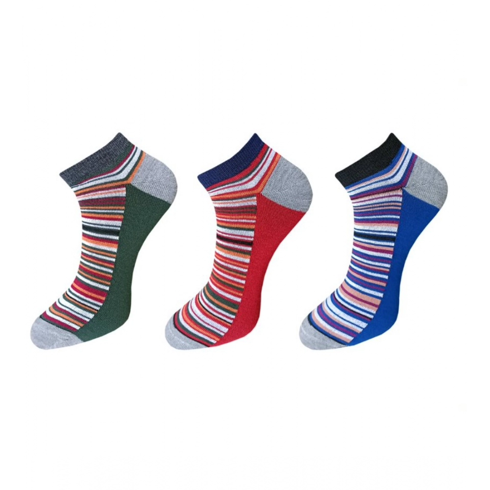 53834917580_7387309c75_o_d-1000x1000-1.webp 3_Pair Set Unisex Casual Cotton Striped Ankle Length Socks (Multicolor) - Image 1