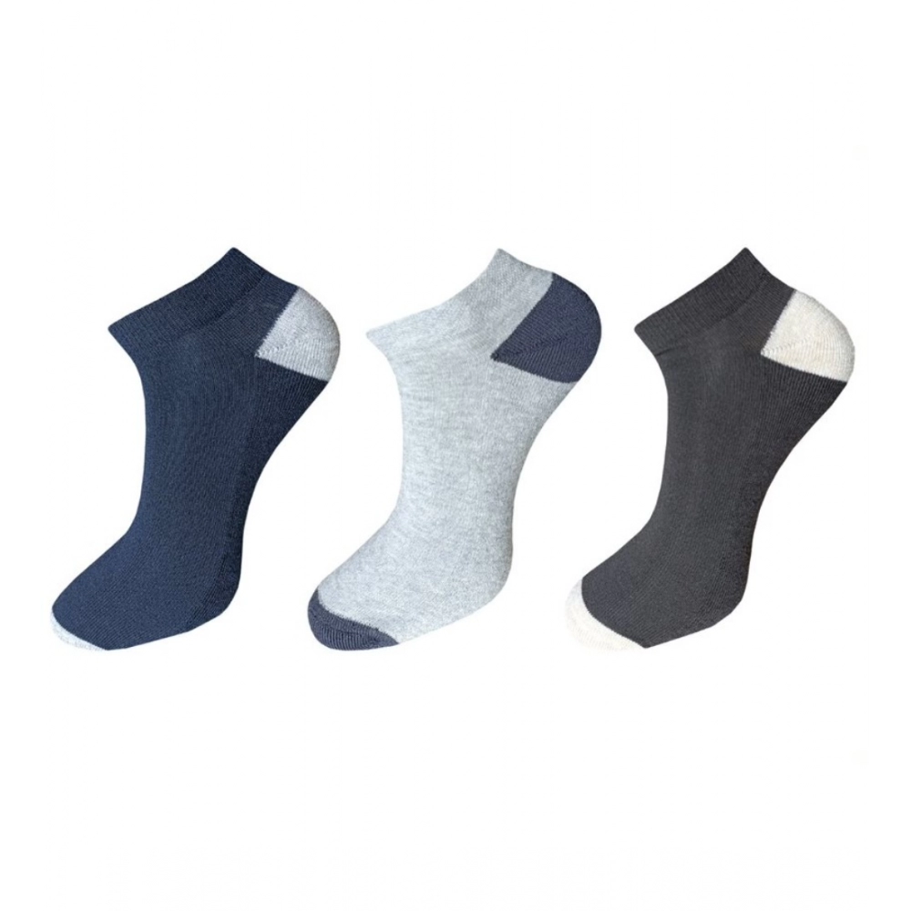 53834919610_55a070d92d_o_d-1000x1000-1.webp 3_Pair Set Unisex Casual Cotton Solid Ankle Length Socks (Multicolor) - Image 1