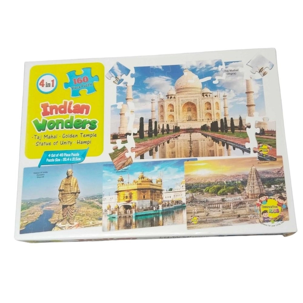 53859206272_9a1d802802_o_d-1000x1000-1.webp 160_Pcs Set Indian Wonders Puzzle | Cardboard | Educational Toys| 3+ Years - Image 1