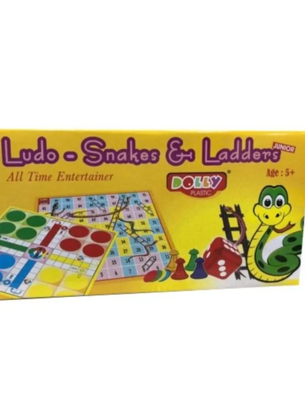 Ludo Snakes - Ladders |  Plastic Toys |  Board Games | 2+ Years