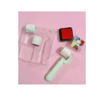 Pack Of_2 Roller Seal Stamp with Ink pad For DIY Kids Handle Rubber Stamp | Plastic | Stationery | 3+ Years - Image 2
