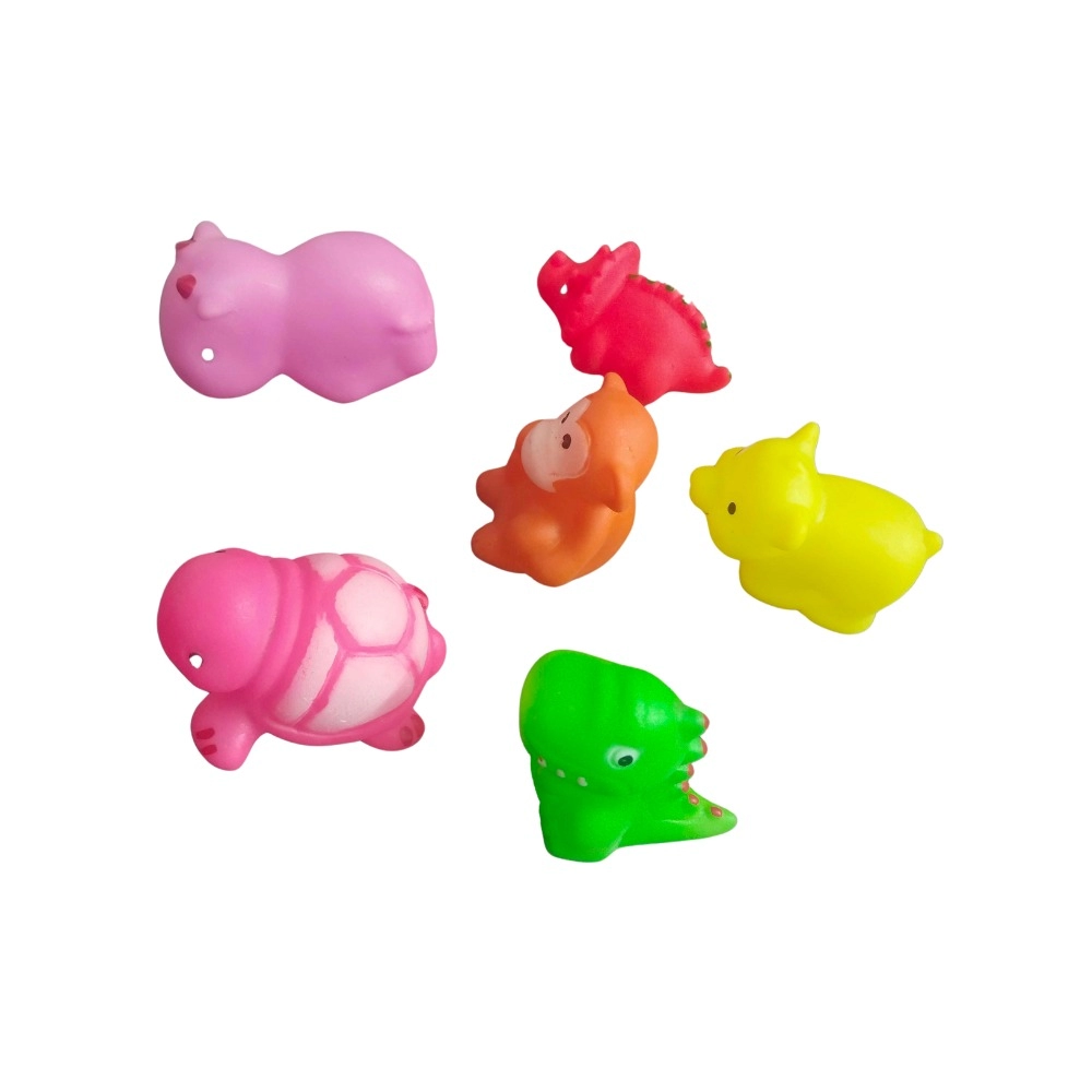 53860355578_4e56367675_o_d-1000x1000-1.webp Small Size Animal Chu Chu Toys | Rubber | Toys| 6+ Months - Image 1
